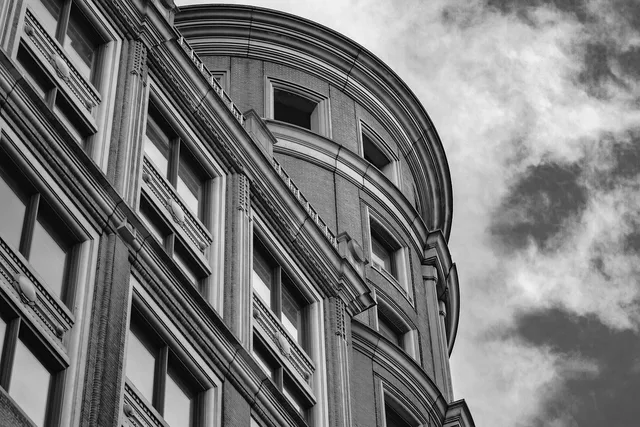 building, facade, tenement, classic, elevation, urban architecture, historic, black and white, black and white, black and white, black and white, black and white, black and white. Architecture and design verification checklist