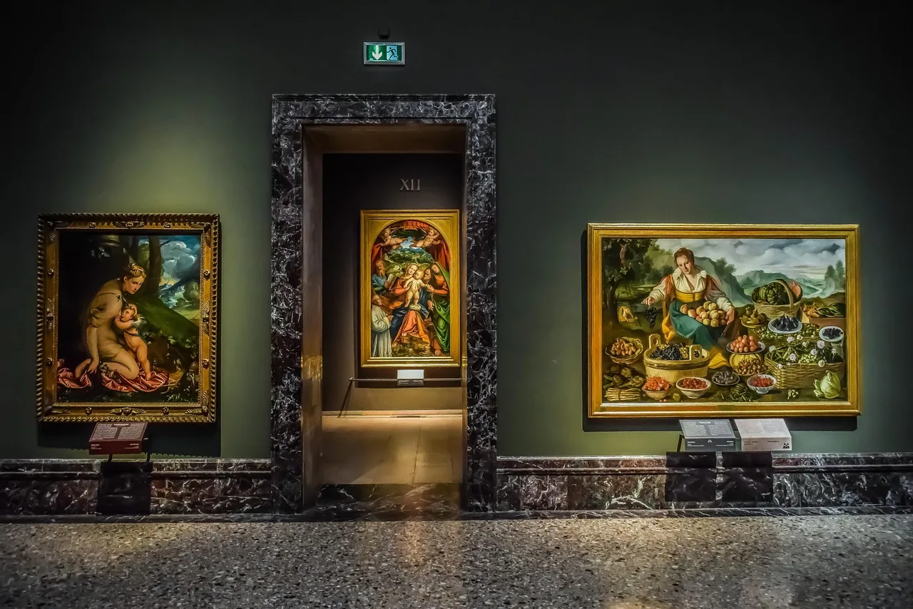 pinacoteca di brera, art, paintings, interior, gallery, artwork, architecture, milan, milano, lombardy, italy, gallery, gallery, gallery, milan, milan, milan, milano, milano, milano, milano, milano. Museum, gallery, and exhibition coverage compared
